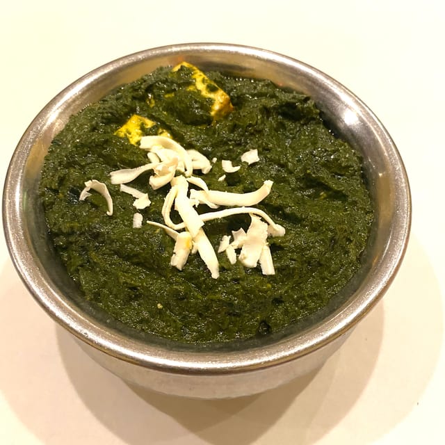 Palak Paneer.